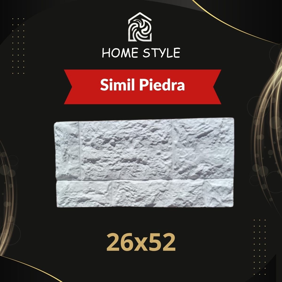 Placa Anti-Humedad Simil Piedra