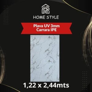 Placa UV 3MM - Carrara IPE
